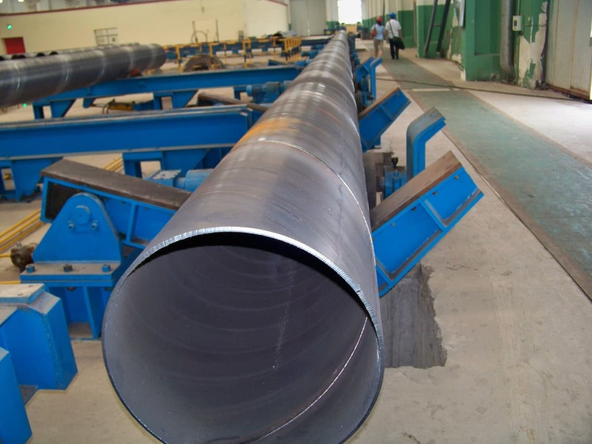 Fabricación de Tubería Helicoidal para proyectos de petróleo y gas