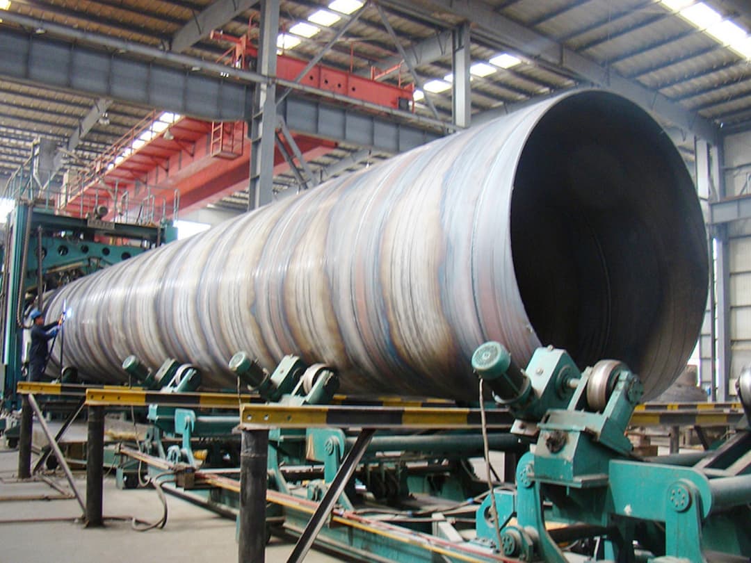 Fabricación de Tubería Helicoidal para proyectos de infraestructura de energía y comunicaciones